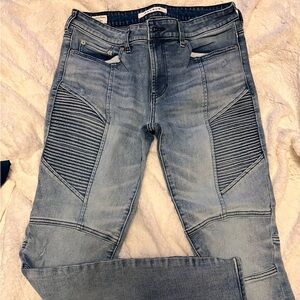 Men’s PacSun moto jeans. Excellent condition.  Stacked skinny, size 30x30